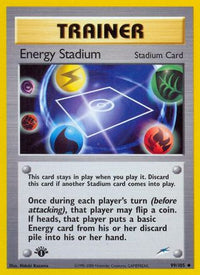Energy Stadium 099  - Unlimited Neo Destiny - Uncommon