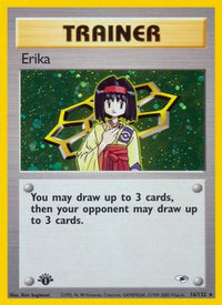 Erika (016/132) [Gym Heroes] Unlimited Holofoil - Holo Rare