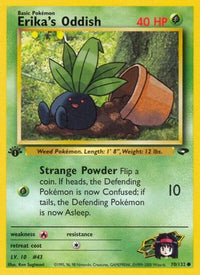 Erika's Oddish 070  - Unlimited Gym Challenge - Common