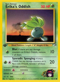 Erika's Oddish (78) (78) 078  - Unlimited Gym Heroes - Common