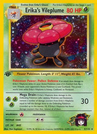 Erika's Vileplume 005  Gym Heroes - Holo Rare