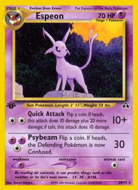 Espeon (20) (20) 020  - Unlimited Neo Discovery - Rare