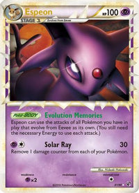 Espeon (Prime)  - Holofoil Undaunted - Ultra Rare