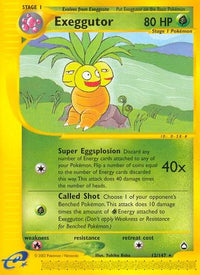 Exeggutor (12)  Aquapolis - Rare