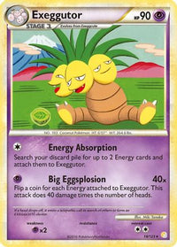 Exeggutor  HeartGold SoulSilver - Rare