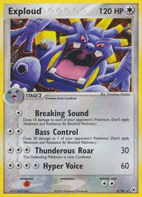Exploud  - Holofoil Hidden Legends - Holo Rare