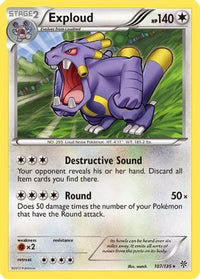 Exploud  Plasma Storm - Rare