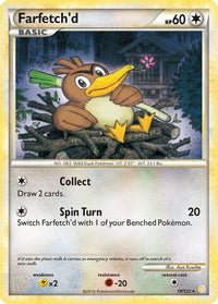 Farfetch'd  HeartGold SoulSilver - Rare