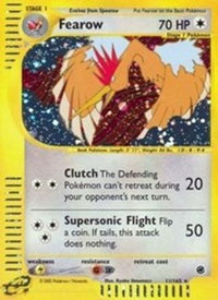 Fearow (11)  Expedition - Holo Rare