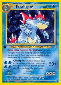 Feraligatr (004/111) [Neo Genesis] Unlimited Holofoil - Holo Rare