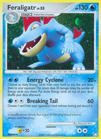 Feraligatr/123  - Holofoil Mysterious Treasures - Holo Rare