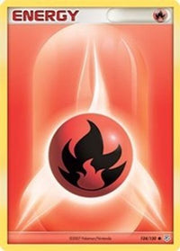 Fire Energy 124  Diamond and Pearl - Common