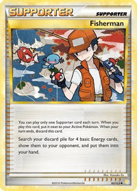 Fisherman 092  HeartGold SoulSilver - Uncommon