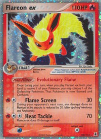 Flareon ex  - Holofoil Delta Species - Ultra Rare