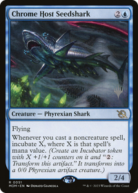 Chrome Host Seedshark (Promo Pack) [March of the Machine Promos]