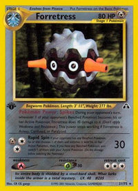 Forretress (21) (21) 021/75  - Unlimited Neo Discovery - Rare