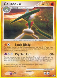 Gallade  POP Series 7 - Rare