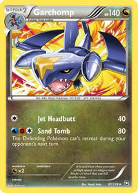 Garchomp (91)  Dragons Exalted - Rare