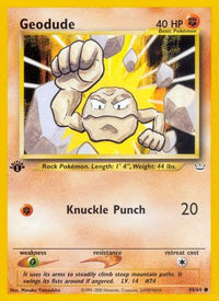 Geodude 044  - Unlimited Neo Revelation - Common