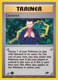 Giovanni (104) (104) 104  - Unlimited Gym Challenge - Rare