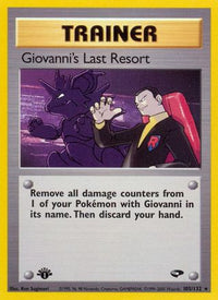 Giovanni's Last Resort 105  - Unlimited Gym Challenge - Rare