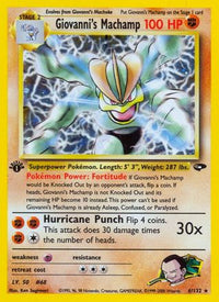 Giovanni's Machamp (006/132) [Gym Challenge] Unlimited Holofoil - Holo Rare