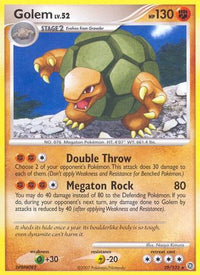 Golem  Secret Wonders - Rare