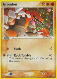 Groudon - 005/106/106  - Holofoil Emerald - Holo Rare