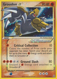Groudon Star  - Holofoil Delta Species - Ultra Rare