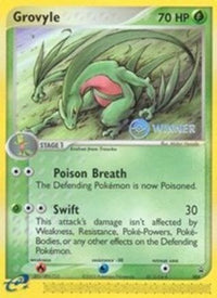 Grovyle - 004 (e-League) [Winner]  Nintendo Promos - Promo