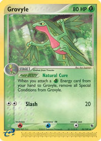Grovyle - 32/109/109  Ruby and Sapphire - Uncommon