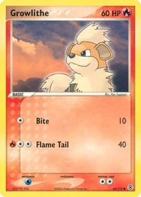 Growlithe 064  FireRed & LeafGreen - Common