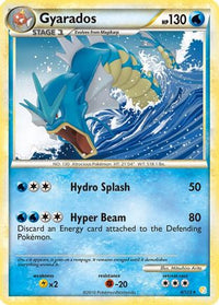 Gyarados  - Holofoil HeartGold SoulSilver - Holo Rare