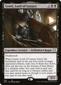 Gonti, Lord of Luxury [Dungeons & Dragons: Adventures in the Forgotten Realms Commander]
