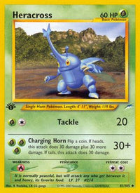 Heracross  - Unlimited Neo Destiny - Uncommon