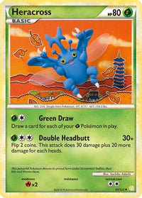 Heracross  HeartGold SoulSilver - Uncommon