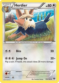 Herdier 109  XY Base Set - Uncommon