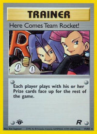 Here Comes Team Rocket! (15) (15) 015  Team Rocket - Holo Rare