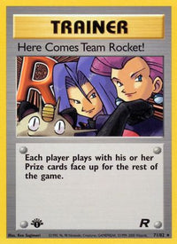Here Comes Team Rocket! (71) (71) 071  - 1st Edition Team Rocket - Rare