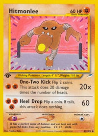 Hitmonlee 042  - Unlimited Neo Destiny - Uncommon