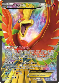 Ho-Oh Ex (119 Full Art)  - Holofoil Dragons Exalted - Ultra Rare