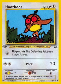 Hoothoot 060  - Unlimited Neo Genesis - Common