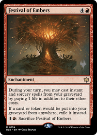 Festival of Embers (Promo Pack) [Bloomburrow Promos]