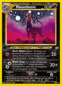 Houndoom (8/64) [Neo Revelation] 1st Edition Holofoil - Holo Rare