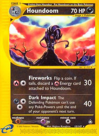 Houndoom (15)  Aquapolis - Rare