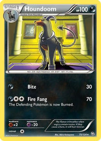 Houndoom/124  Dragons Exalted - Rare