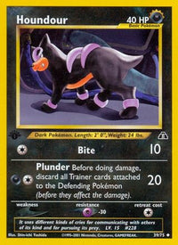 Houndour (39) (39) 039  - Unlimited Neo Discovery - Uncommon