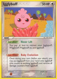 Igglybuff/100  - Reverse Holofoil Crystal Guardians - Rare