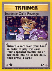 Imposter Oak's Revenge 076  - Unlimited Team Rocket - Uncommon