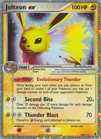 Jolteon ex  - Holofoil Delta Species - Ultra Rare